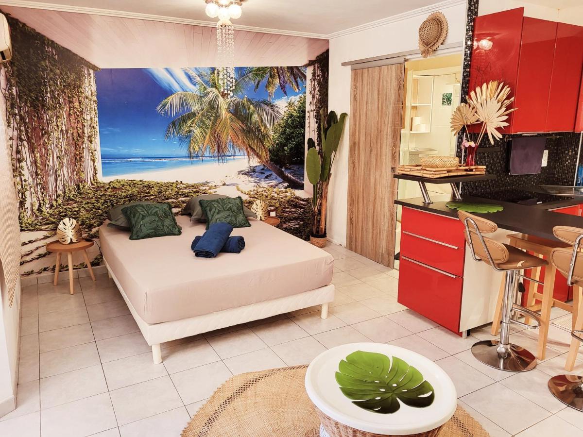 Le Studio Tahiti 4 Pers 600M De La Plage La Faviere Bormes-les-Mimosas Luaran gambar