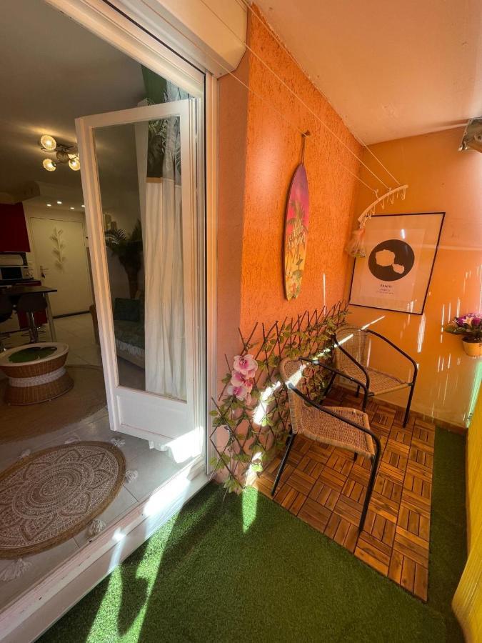 Le Studio Tahiti 4 Pers 600M De La Plage La Faviere Bormes-les-Mimosas Luaran gambar